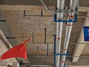 滨城管廊支架的安装方法